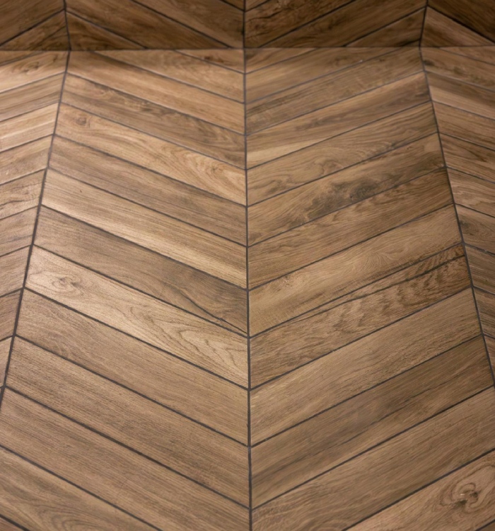 Parquet en chevrons